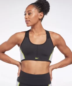 Sports Bras | Reebok Sports Bras Lux Racer Padded Colorblock Bra