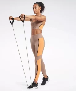 Sports Bras | Reebok Sports Bras Lux Racer Padded Colorblock Bra