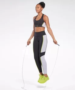 Sports Bras | Reebok Sports Bras Lux Racer Padded Colorblock Bra