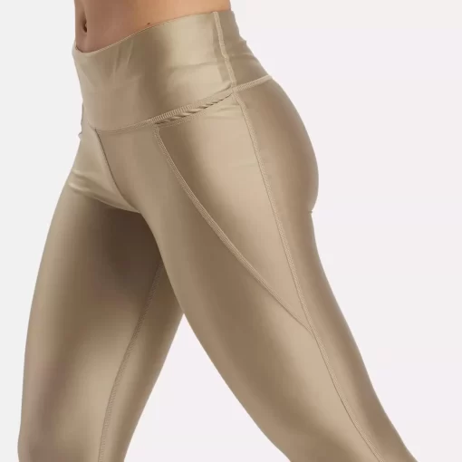 Yoga | Reebok Yoga Lux Shine High-Rise Leggings