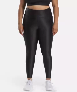 Yoga | Reebok Yoga Lux Shine High-Rise Leggings (Plus Size)