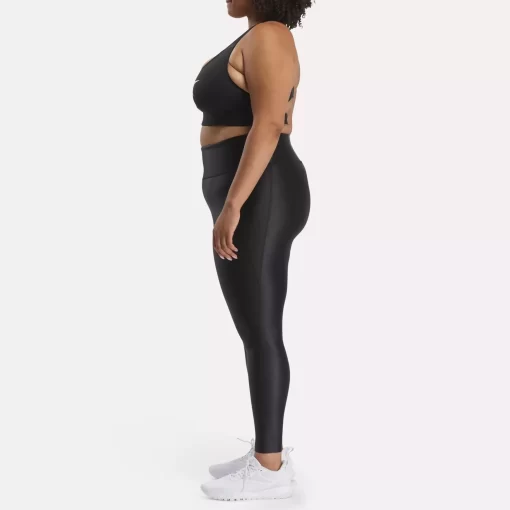 Yoga | Reebok Yoga Lux Shine High-Rise Leggings (Plus Size)