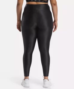 Yoga | Reebok Yoga Lux Shine High-Rise Leggings (Plus Size)