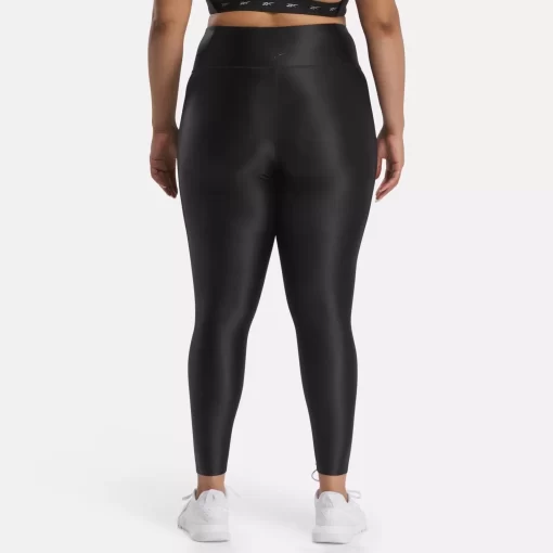 Yoga | Reebok Yoga Lux Shine High-Rise Leggings (Plus Size)