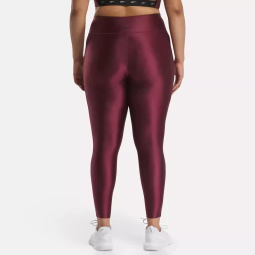 Leggings & Tights | Reebok Leggings & Tights Lux Shine High-Rise Leggings (Plus Size)