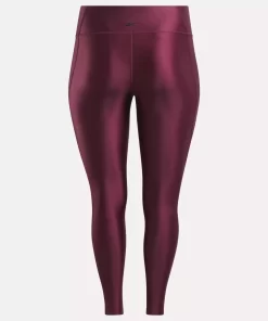 Leggings & Tights | Reebok Leggings & Tights Lux Shine High-Rise Leggings (Plus Size)