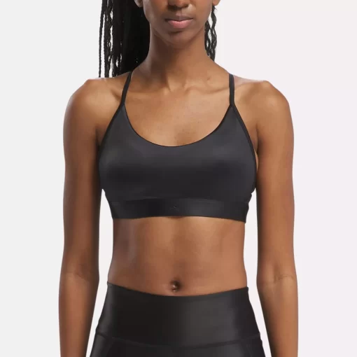 Yoga | Reebok Yoga Lux Shine Strappy Bra