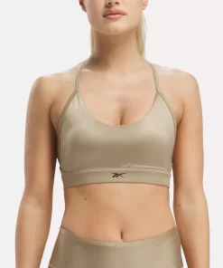 Yoga | Reebok Yoga Lux Shine Strappy Bra