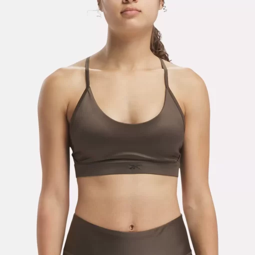 Yoga | Reebok Yoga Lux Shine Strappy Bra