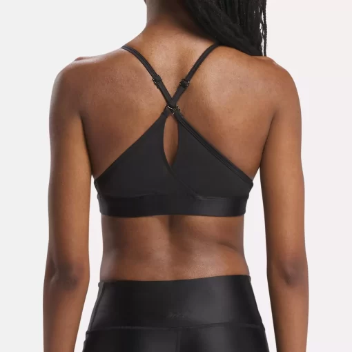 Yoga | Reebok Yoga Lux Shine Strappy Bra