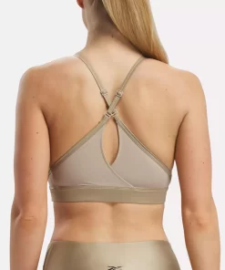 Yoga | Reebok Yoga Lux Shine Strappy Bra