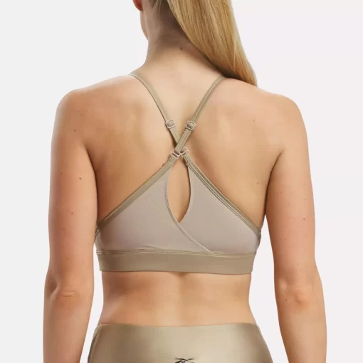 Yoga | Reebok Yoga Lux Shine Strappy Bra