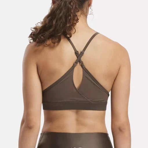 Yoga | Reebok Yoga Lux Shine Strappy Bra