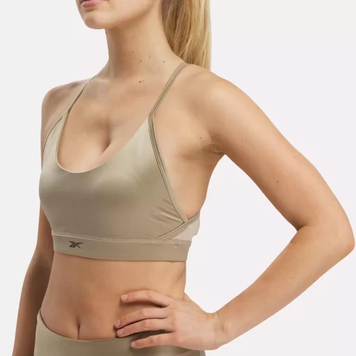 Yoga | Reebok Yoga Lux Shine Strappy Bra