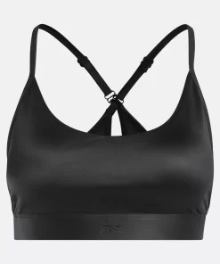 Yoga | Reebok Yoga Lux Shine Strappy Bra