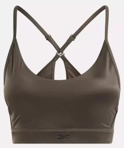 Yoga | Reebok Yoga Lux Shine Strappy Bra