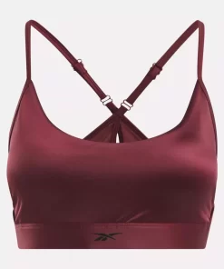 Yoga | Reebok Yoga Lux Shine Strappy Bra