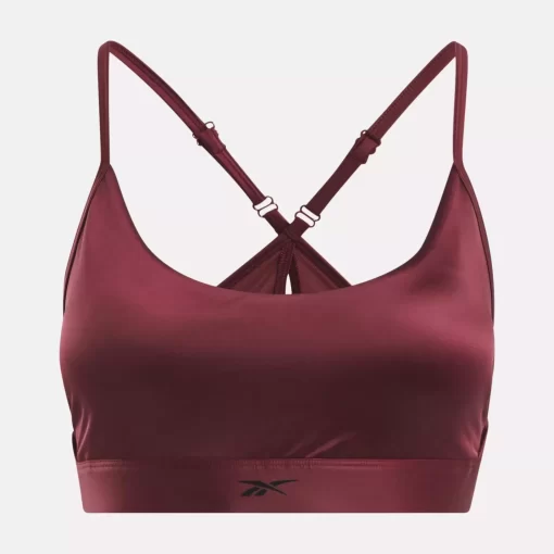 Yoga | Reebok Yoga Lux Shine Strappy Bra