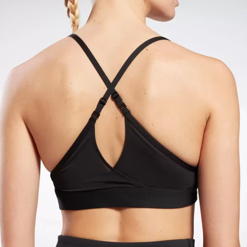 Yoga | Reebok Yoga Lux Strappy Sports Bra