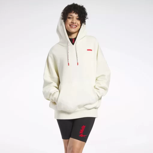 Hoodies & Sweatshirts | Reebok Hoodies & Sweatshirts Milk Makeup Lux Hoodie