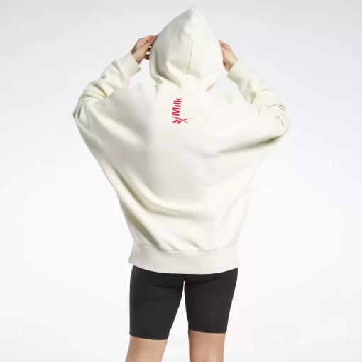 Hoodies & Sweatshirts | Reebok Hoodies & Sweatshirts Milk Makeup Lux Hoodie