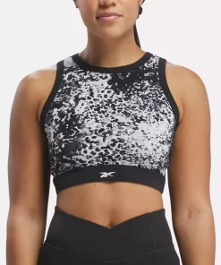 Sports Bras | Reebok Sports Bras Modern Safari Cotton Bralette