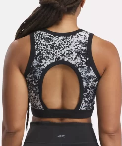 Sports Bras | Reebok Sports Bras Modern Safari Cotton Bralette