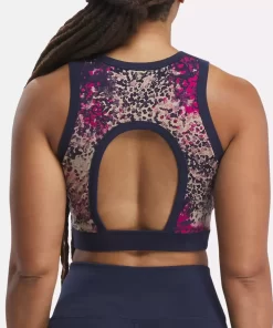 Sports Bras | Reebok Sports Bras Modern Safari Cotton Bralette