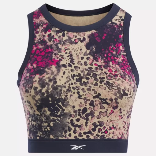 Sports Bras | Reebok Sports Bras Modern Safari Cotton Bralette