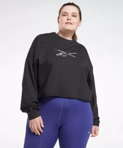 Hoodies & Sweatshirts | Reebok Hoodies & Sweatshirts Modern Safari Coverup (Plus Size)