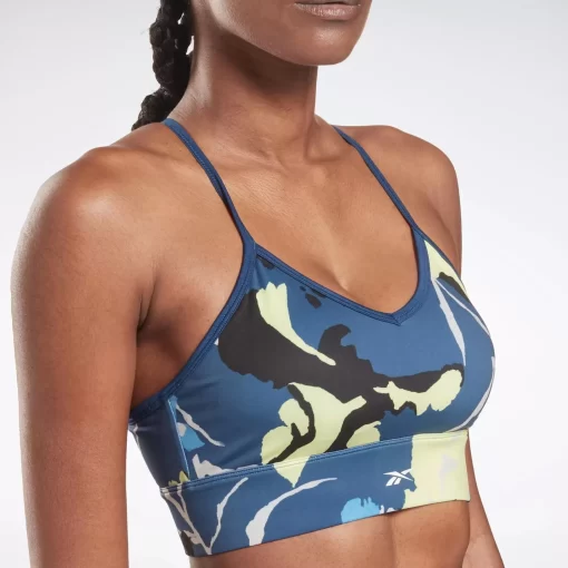 Sports Bras | Reebok Sports Bras Myt Printed Sports Bra