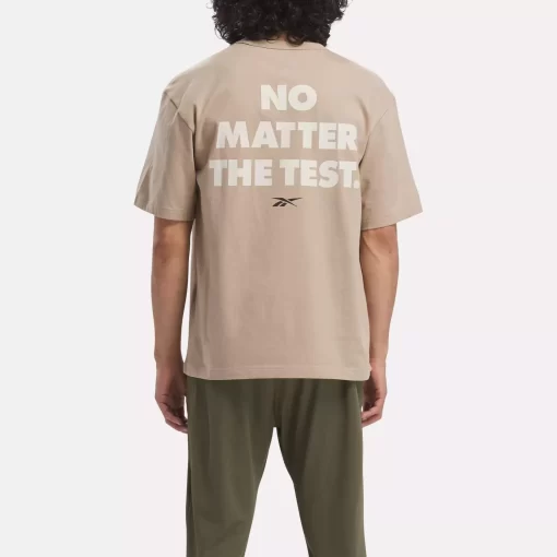 Tops & T-Shirts | Reebok Tops & T-Shirts No Matter The Test Graphic T-Shirt