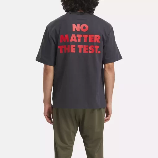 Tops & T-Shirts | Reebok Tops & T-Shirts No Matter The Test Graphic T-Shirt