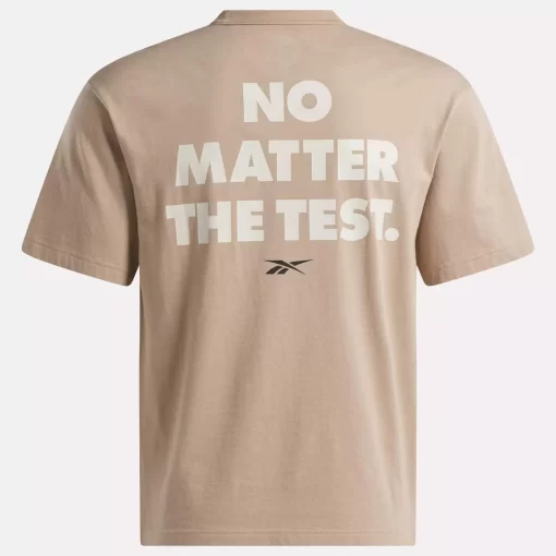 Tops & T-Shirts | Reebok Tops & T-Shirts No Matter The Test Graphic T-Shirt