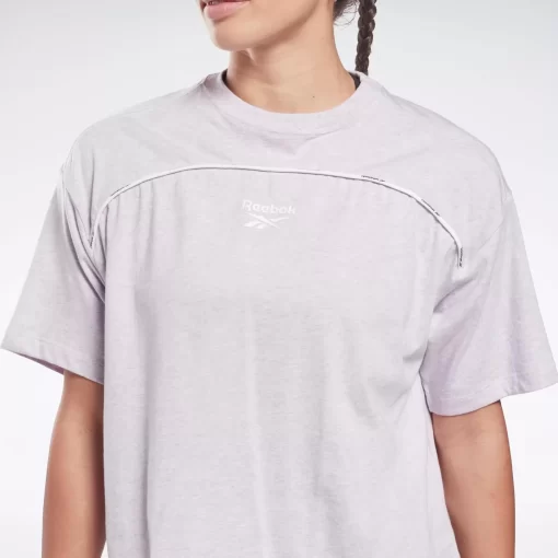 Tops & T-Shirts | Reebok Tops & T-Shirts Piping T-Shirt