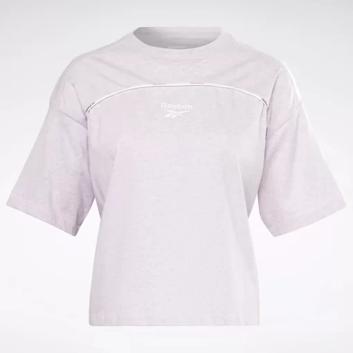 Tops & T-Shirts | Reebok Tops & T-Shirts Piping T-Shirt