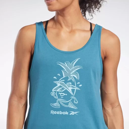 Tank Tops | Reebok Tank Tops Quirky Tee