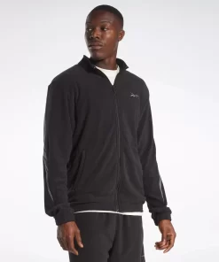 Jackets | Reebok Jackets Basketball Court Top Track Jacket