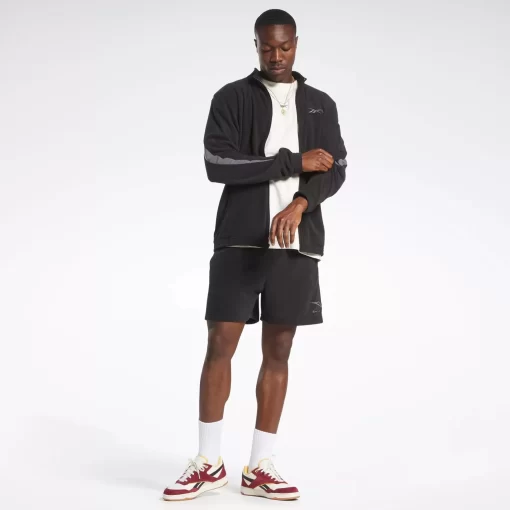 Jackets | Reebok Jackets Basketball Court Top Track Jacket