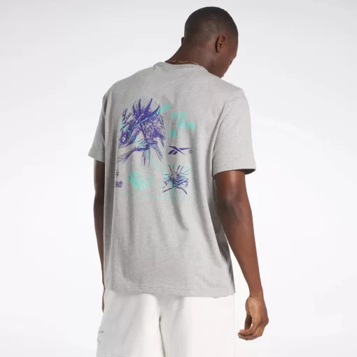 Tops & T-Shirts | Reebok Tops & T-Shirts Basketball Court Top T-Shirt