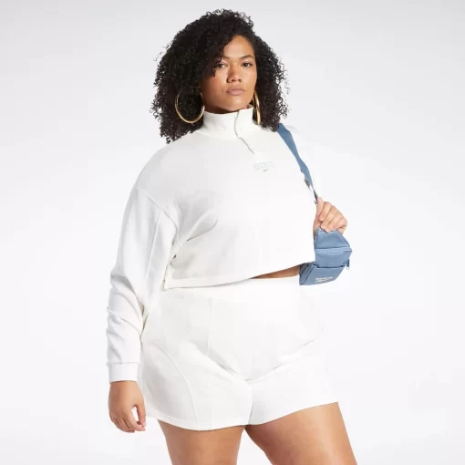 Hoodies & Sweatshirts | Reebok Hoodies & Sweatshirts Classics Varsity Sweatshirt (Plus Size)