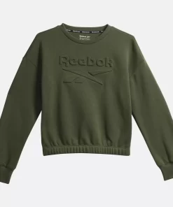 Big Kids' Clothing (Sizes 7-Xl) | Reebok Big Kids' Clothing (Sizes 7-Xl) Embossed Sweatshirt - Big Kids