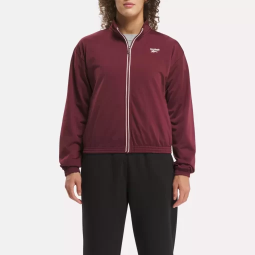 Loungewear | Reebok Loungewear Identity Back Vector Tricot Track Jacket