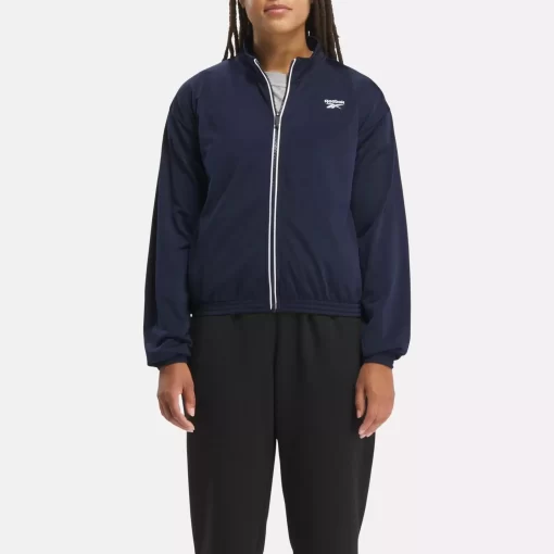 Loungewear | Reebok Loungewear Identity Back Vector Tricot Track Jacket