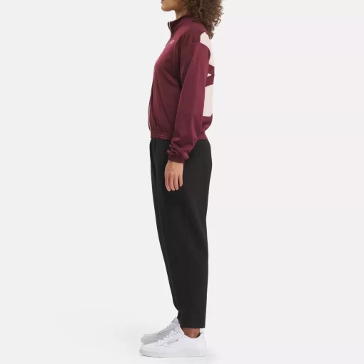 Loungewear | Reebok Loungewear Identity Back Vector Tricot Track Jacket