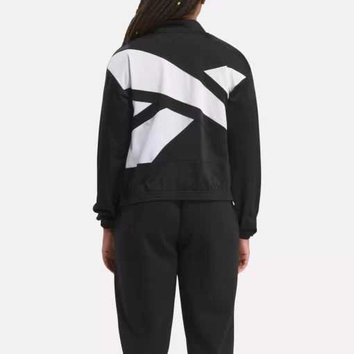 Loungewear | Reebok Loungewear Identity Back Vector Tricot Track Jacket