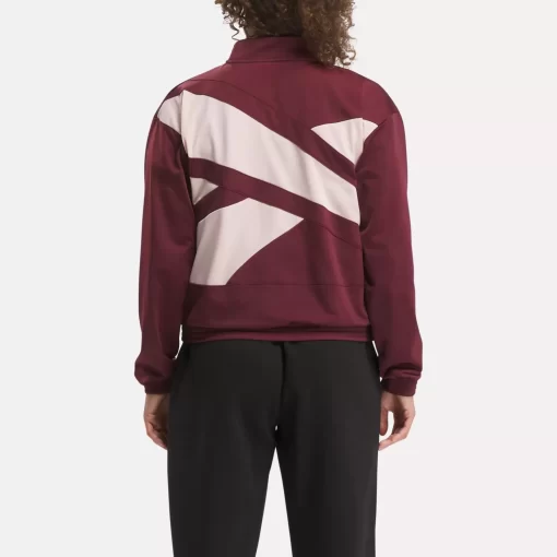 Loungewear | Reebok Loungewear Identity Back Vector Tricot Track Jacket