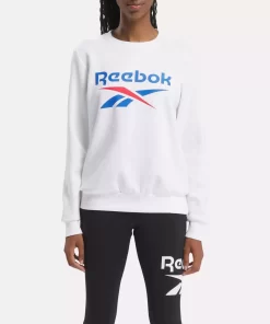 Hoodies & Sweatshirts | Reebok Hoodies & Sweatshirts Identity Big Logo Fleece Crew Sweatshirt