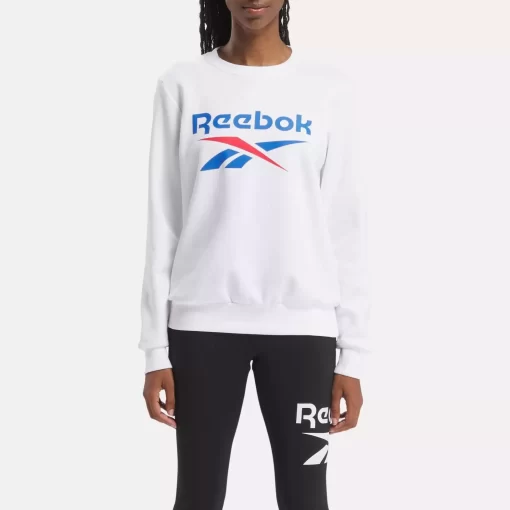 Hoodies & Sweatshirts | Reebok Hoodies & Sweatshirts Identity Big Logo Fleece Crew Sweatshirt