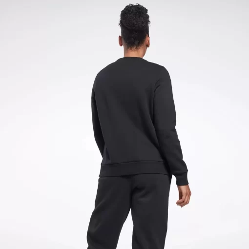 Loungewear | Reebok Loungewear Identity Big Logo Fleece Crew Sweatshirt